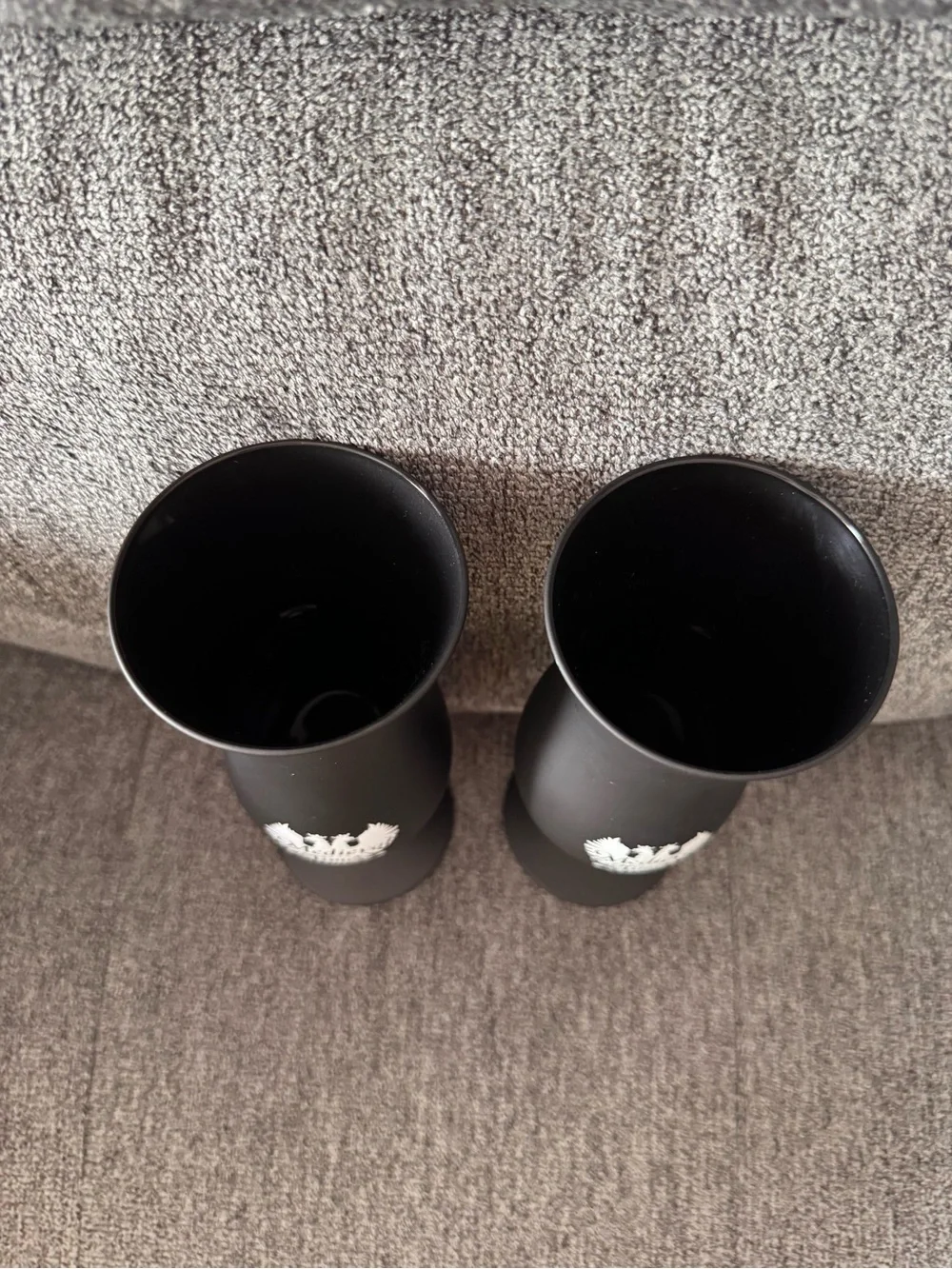Medieval Times Black Branded Decorative Goblet - Pair